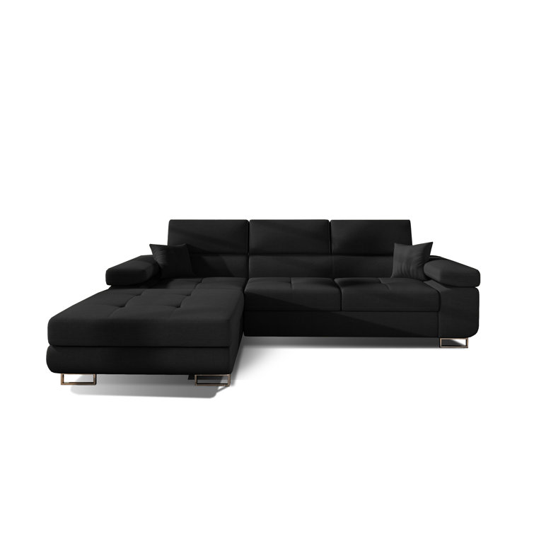 Ivy Bronx Aiker Corner Sofa Bed Wayfair.ie